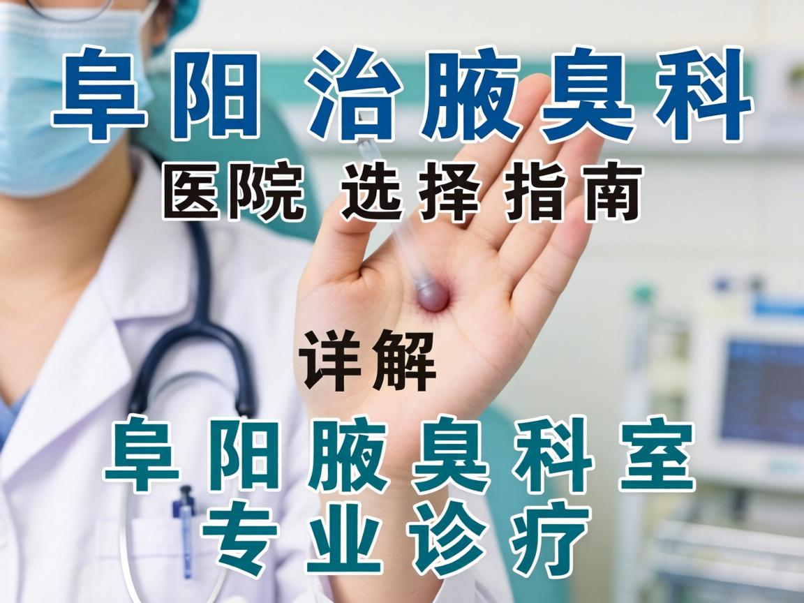阜阳治腋臭科医院选择指南,详解阜阳腋臭科室专业诊疗 阜阳治腋臭科医院选择指南,详解阜阳腋臭科室专业诊疗