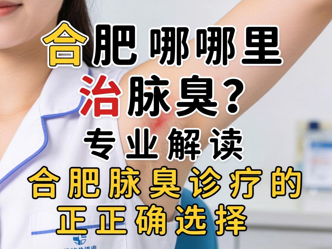 合肥哪里治腋臭?专业解读合肥腋臭诊疗的正确选择 合肥哪里治腋臭?专业解读合肥腋臭诊疗的正确选择