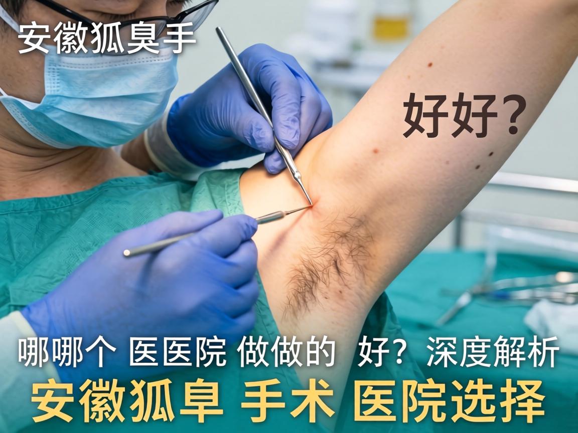 安徽狐臭手术哪个医院做的好？深度解析安徽狐臭手术医院选择