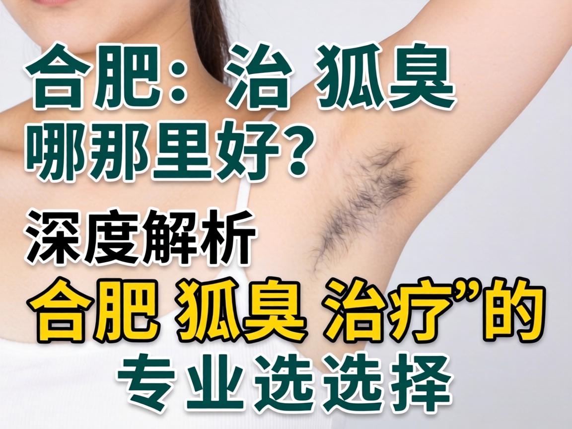 合肥治狐臭哪里好？深度解析合肥狐臭治疗的专业选择