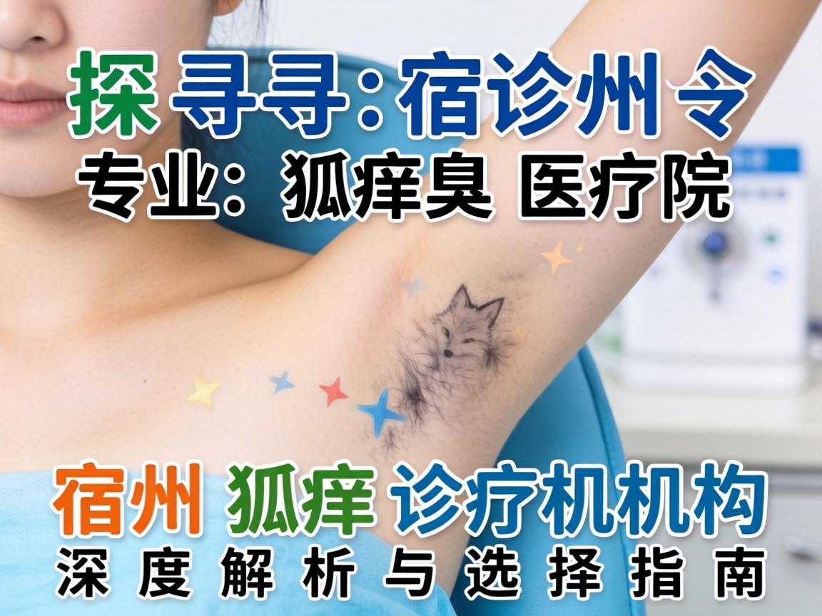 探寻宿州专业狐臭医院,宿州狐臭诊疗机构深度解析与选择指南 探寻宿州专业狐臭医院,宿州狐臭诊疗机构深度解析与选择指南