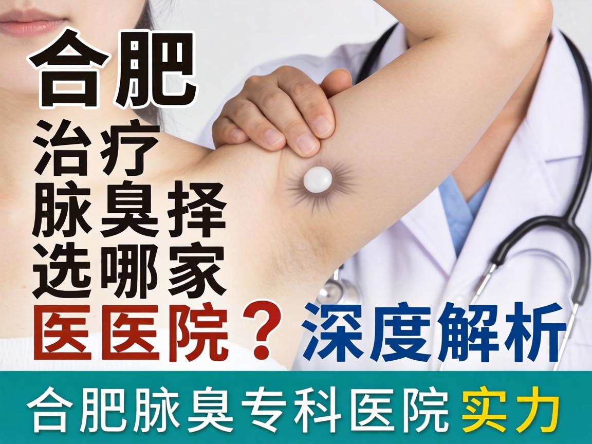 合肥治疗腋臭选择哪家医院？深度解析合肥腋臭专科医院实力