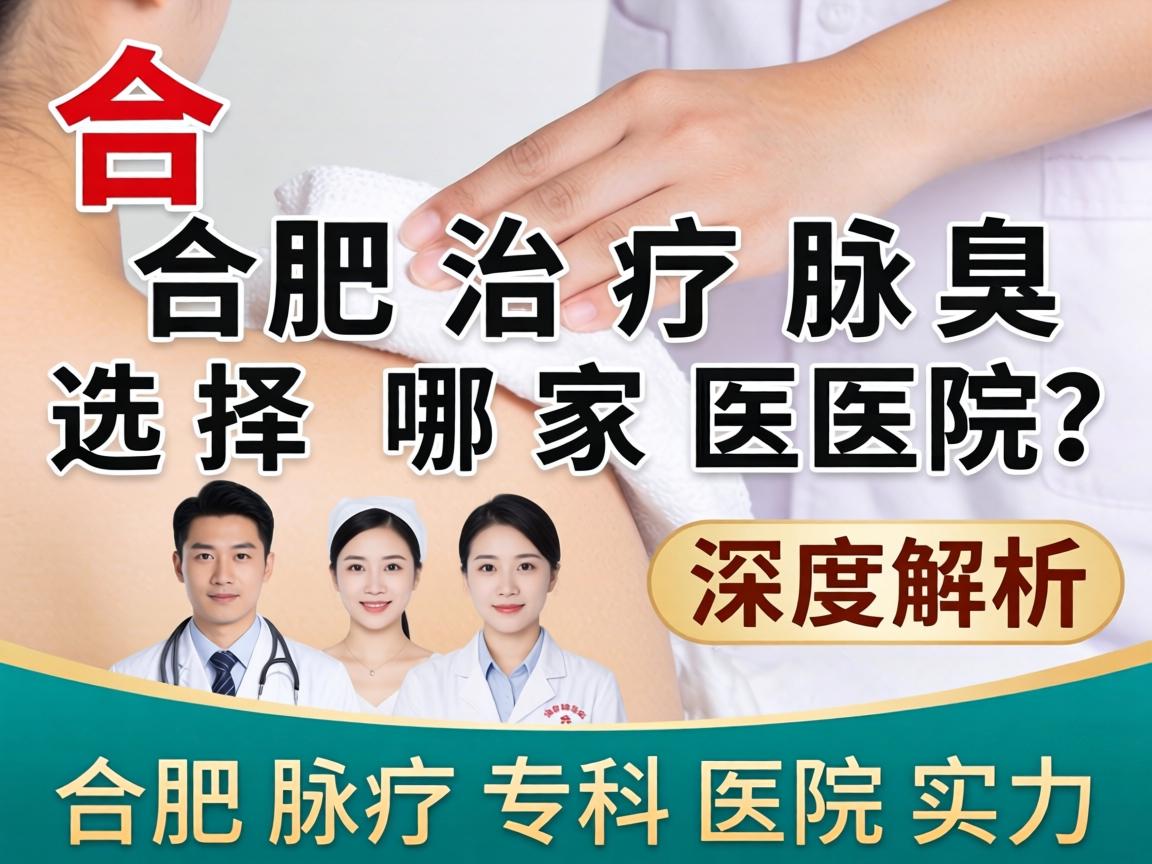 合肥治疗腋臭选择哪家医院？深度解析合肥腋臭专科医院实力