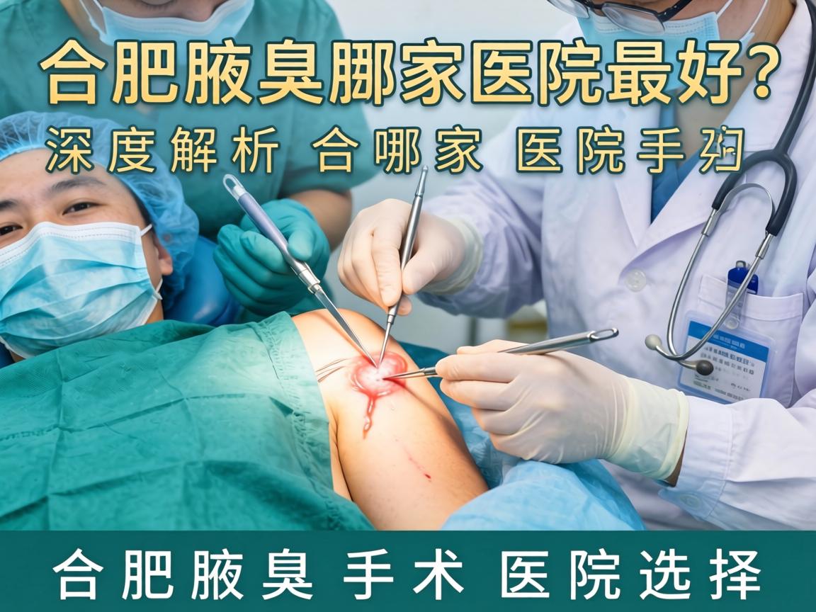 合肥腋臭手术哪家医院最好?深度解析合肥腋臭手术医院选择 合肥腋臭手术哪家医院最好?深度解析合肥腋臭手术医院选择