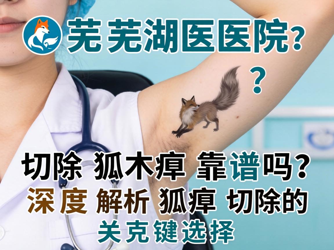 芜湖医院切除狐臭靠谱吗？深度解析狐臭切除的关键选择