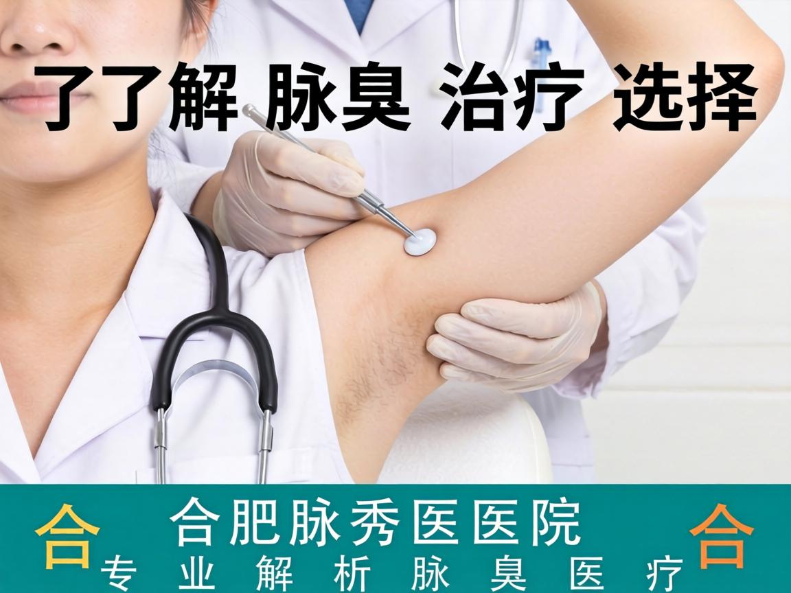 了解腋臭治疗选择 合肥腋秀医院专业解析腋臭医疗