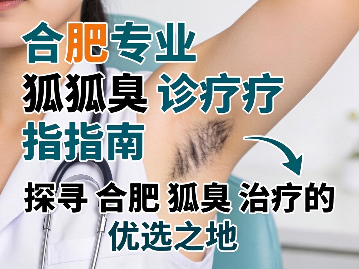 合肥专业狐臭诊疗指南，探寻合肥狐臭治疗的优选之地