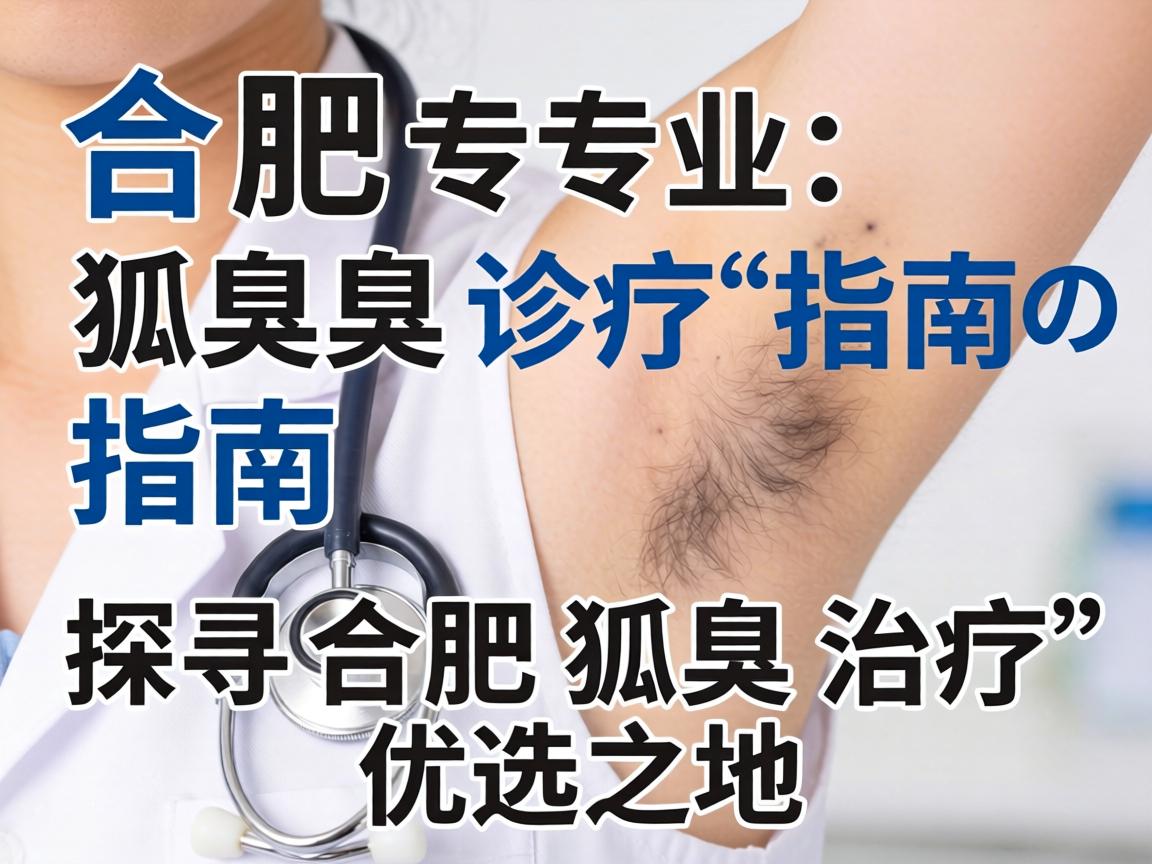 合肥专业狐臭诊疗指南，探寻合肥狐臭治疗的优选之地