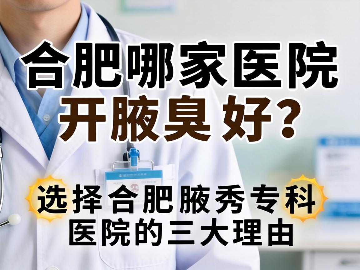 合肥哪家医院开腋臭好?选择合肥腋秀专科医院的三大理由 合肥哪家医院开腋臭好?选择合肥腋秀专科医院的三大理由