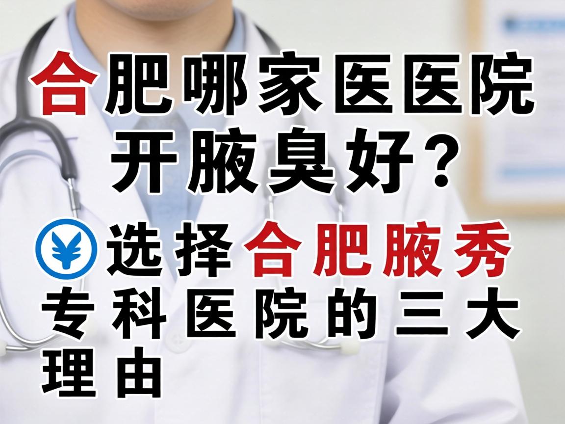 合肥哪家医院开腋臭好?选择合肥腋秀专科医院的三大理由 合肥哪家医院开腋臭好?选择合肥腋秀专科医院的三大理由