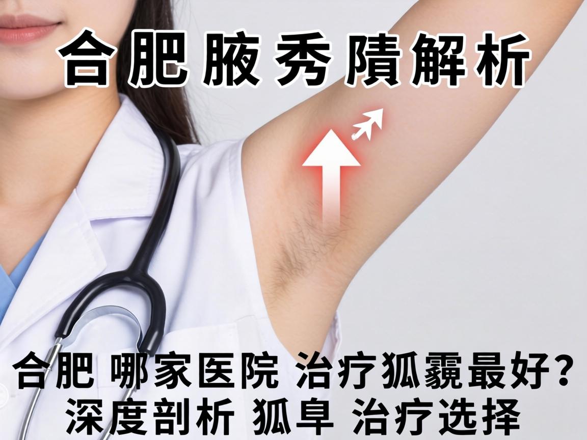 合肥腋秀解析，合肥哪家医院治疗狐臭最好？深度剖析狐臭治疗选择