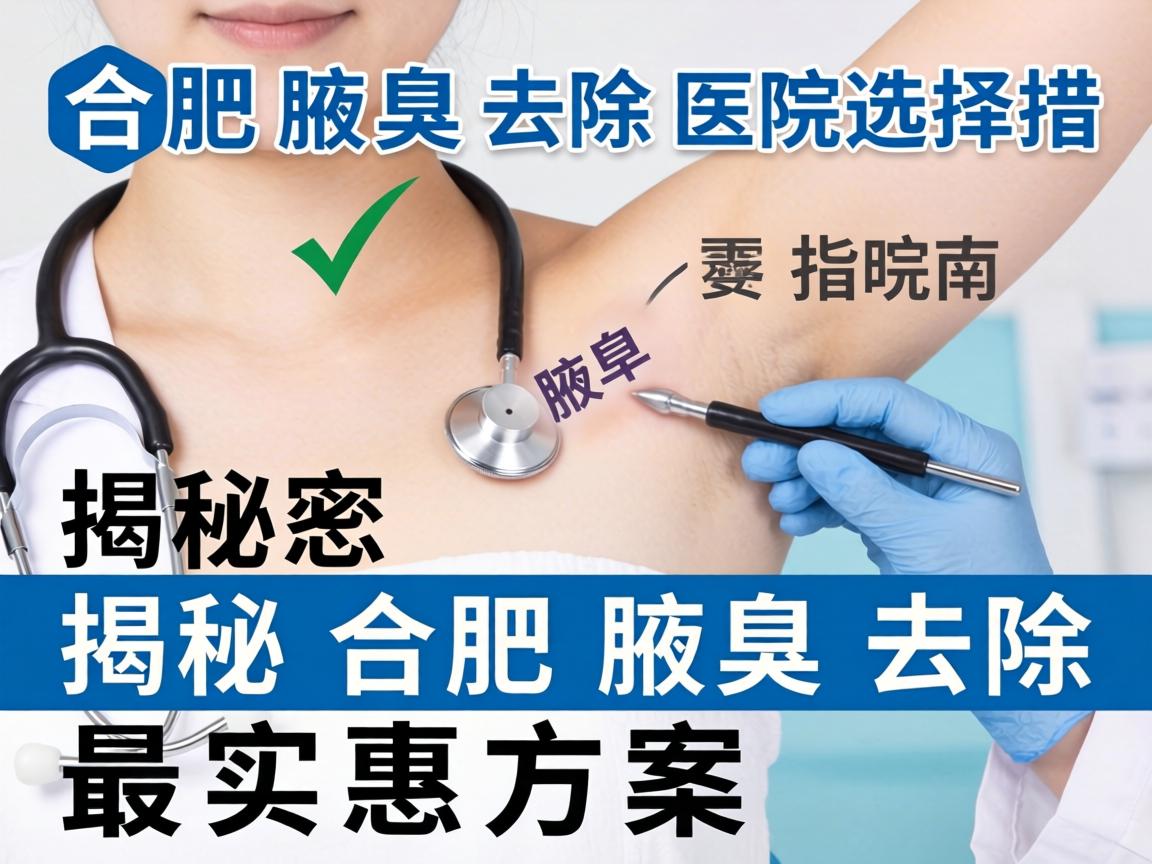 合肥腋臭去除医院选择指南,揭秘合肥腋臭去除最实惠方案 合肥腋臭去除医院选择指南,揭秘合肥腋臭去除最实惠方案