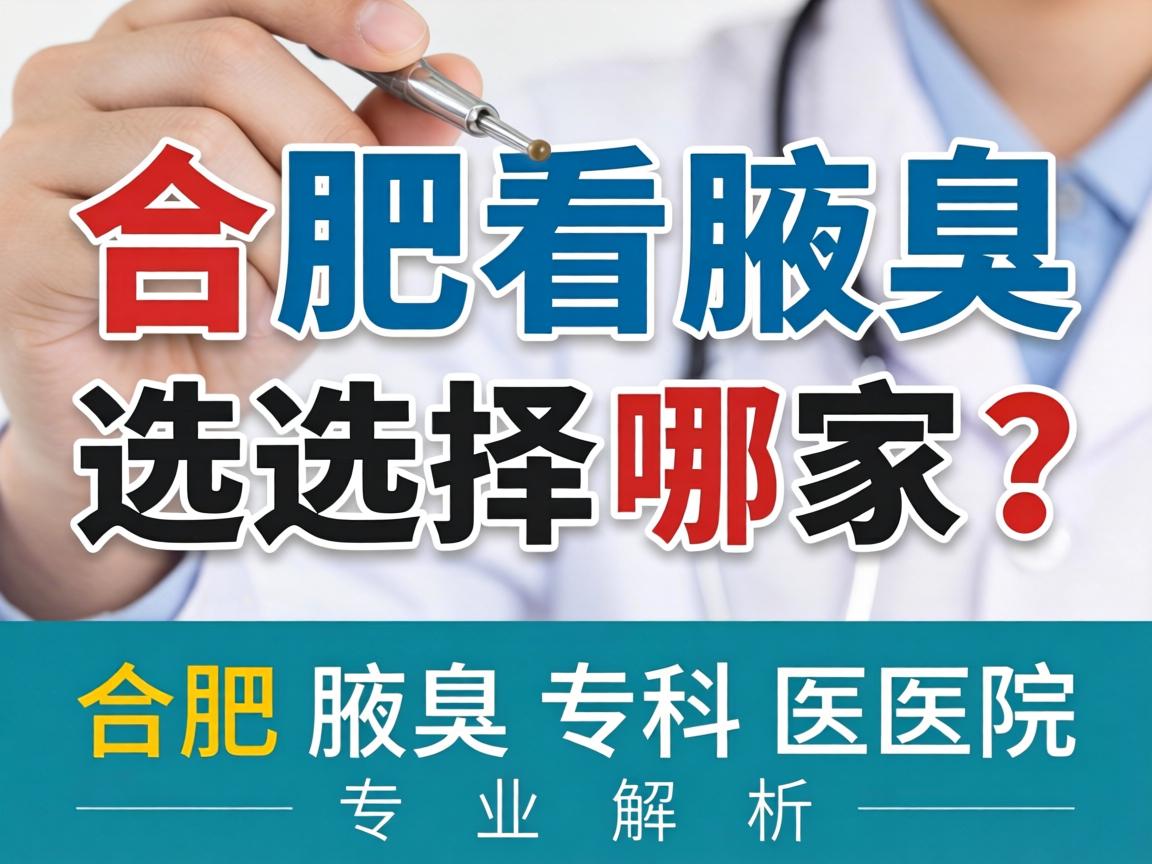 合肥看腋臭选择哪家?合肥腋臭专科医院专业解析 合肥看腋臭选择哪家?合肥腋臭专科医院专业解析