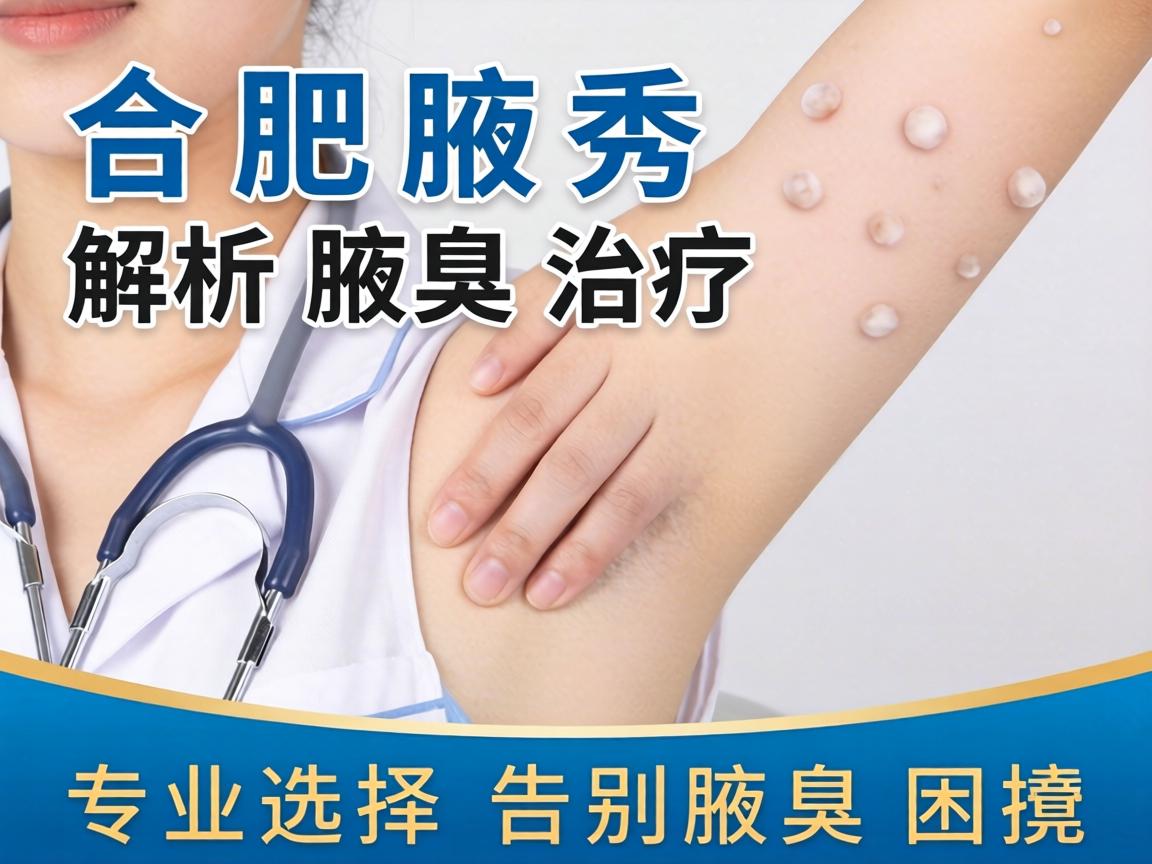 合肥腋秀解析腋臭治疗，专业选择告别腋臭困扰