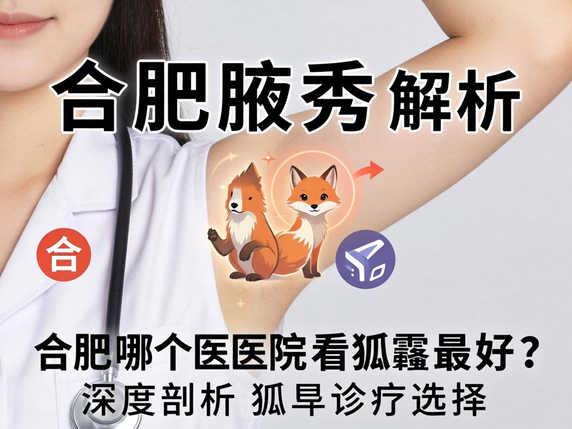合肥腋秀解析,合肥哪个医院看狐臭最好?深度剖析狐臭诊疗选择 合肥腋秀解析,合肥哪个医院看狐臭最好?深度剖析狐臭诊疗选择