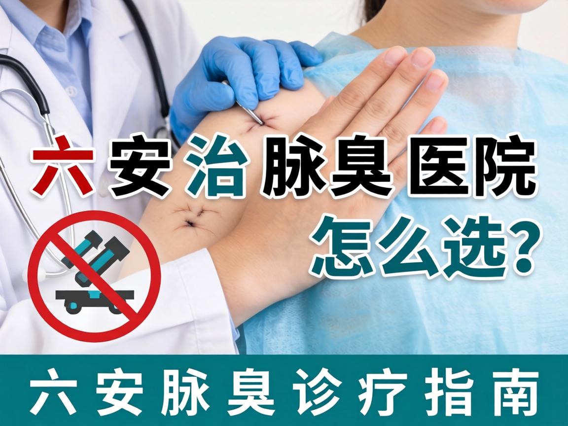 六安治腋臭医院怎么选？六安腋臭诊疗指南