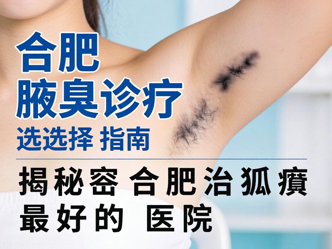 合肥腋臭诊疗选择指南，揭秘合肥治狐臭最好的医院