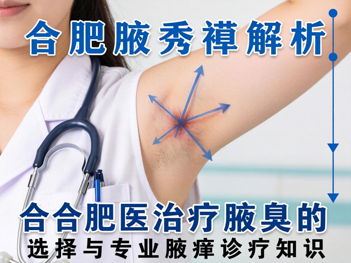 合肥腋秀解析，合肥治疗腋臭的医院选择与专业腋臭诊疗知识
