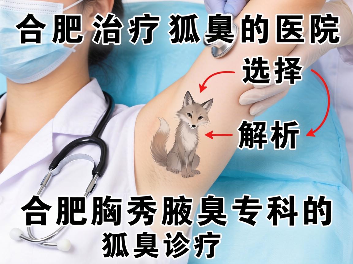 合肥治疗狐臭的医院选择,解析合肥腋秀腋臭专科的狐臭诊疗 合肥治疗狐臭的医院选择,解析合肥腋秀腋臭专科的狐臭诊疗