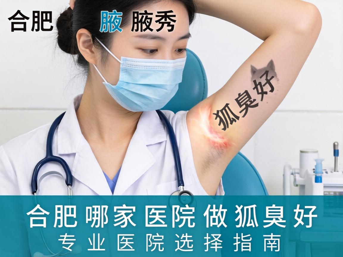 合肥腋秀解析，合肥哪家医院做狐臭好，专业医院选择指南