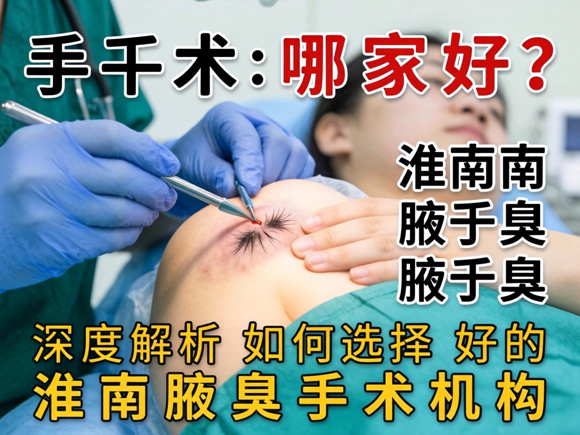 淮南腋臭手术哪家好?深度解析如何选择好的淮南腋臭手术机构 淮南腋臭手术哪家好?深度解析如何选择好的淮南腋臭手术机构