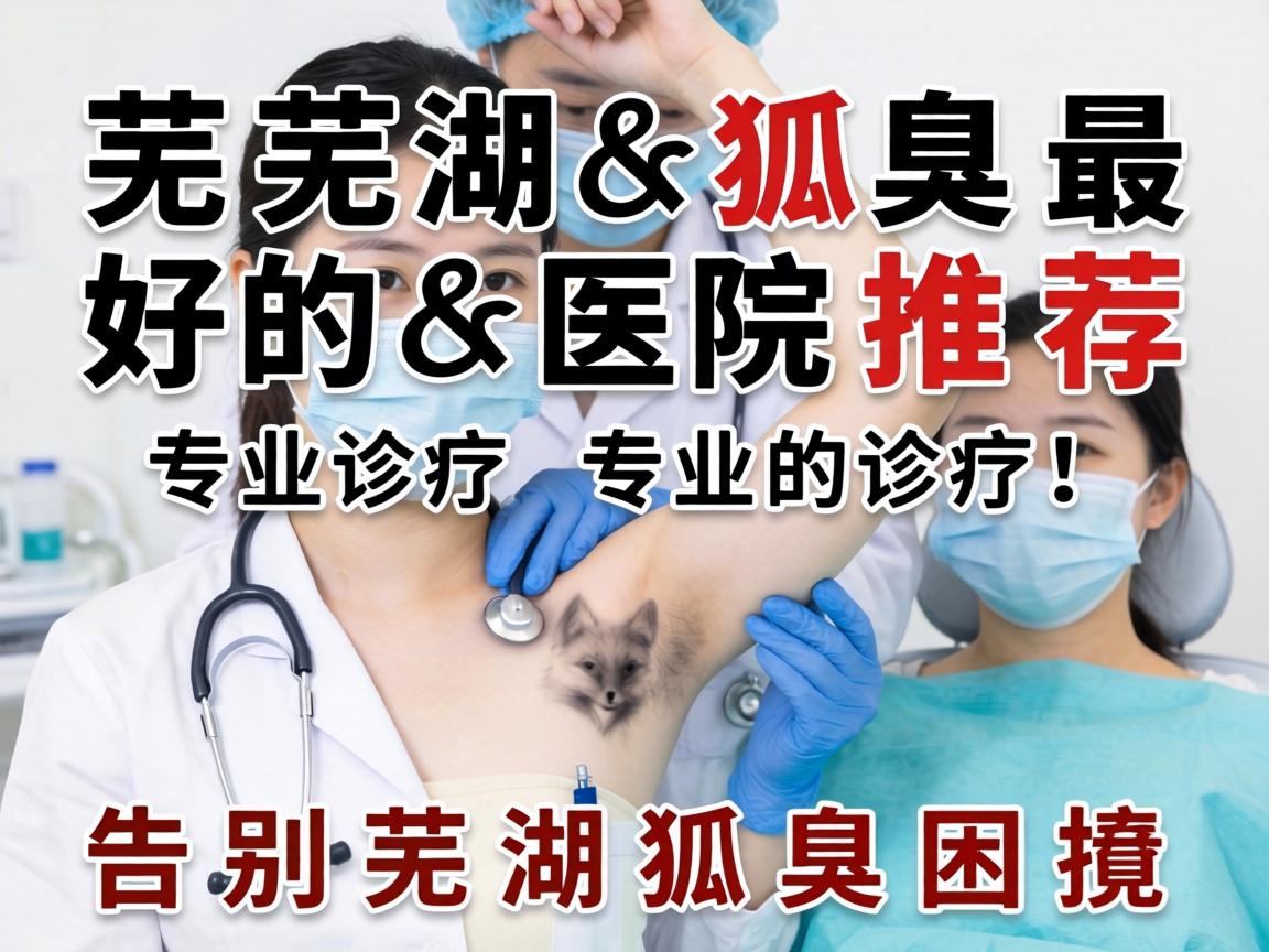 芜湖狐臭最好的医院推荐，专业诊疗，告别芜湖狐臭困扰