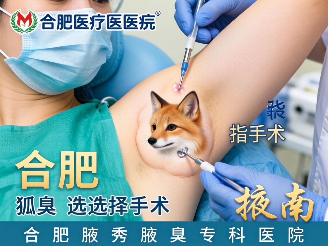 合肥狐臭手术选择指南,详解合肥腋秀腋臭专科医院 合肥狐臭手术选择指南,详解合肥腋秀腋臭专科医院