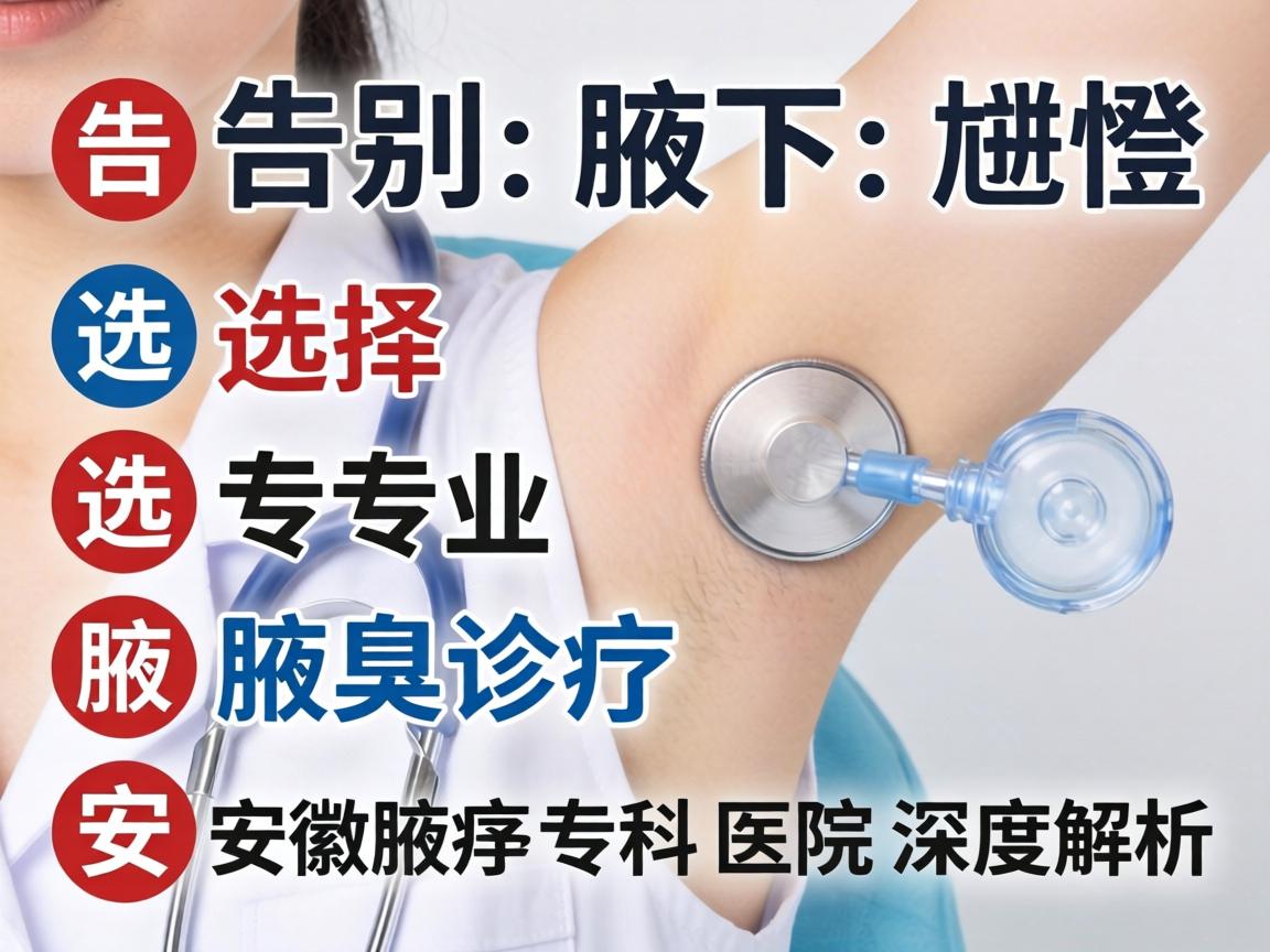 告别腋下尴尬,选择专业腋臭诊疗,安徽腋臭专科医院深度解析 告别腋下尴尬,选择专业腋臭诊疗,安徽腋臭专科医院深度解析