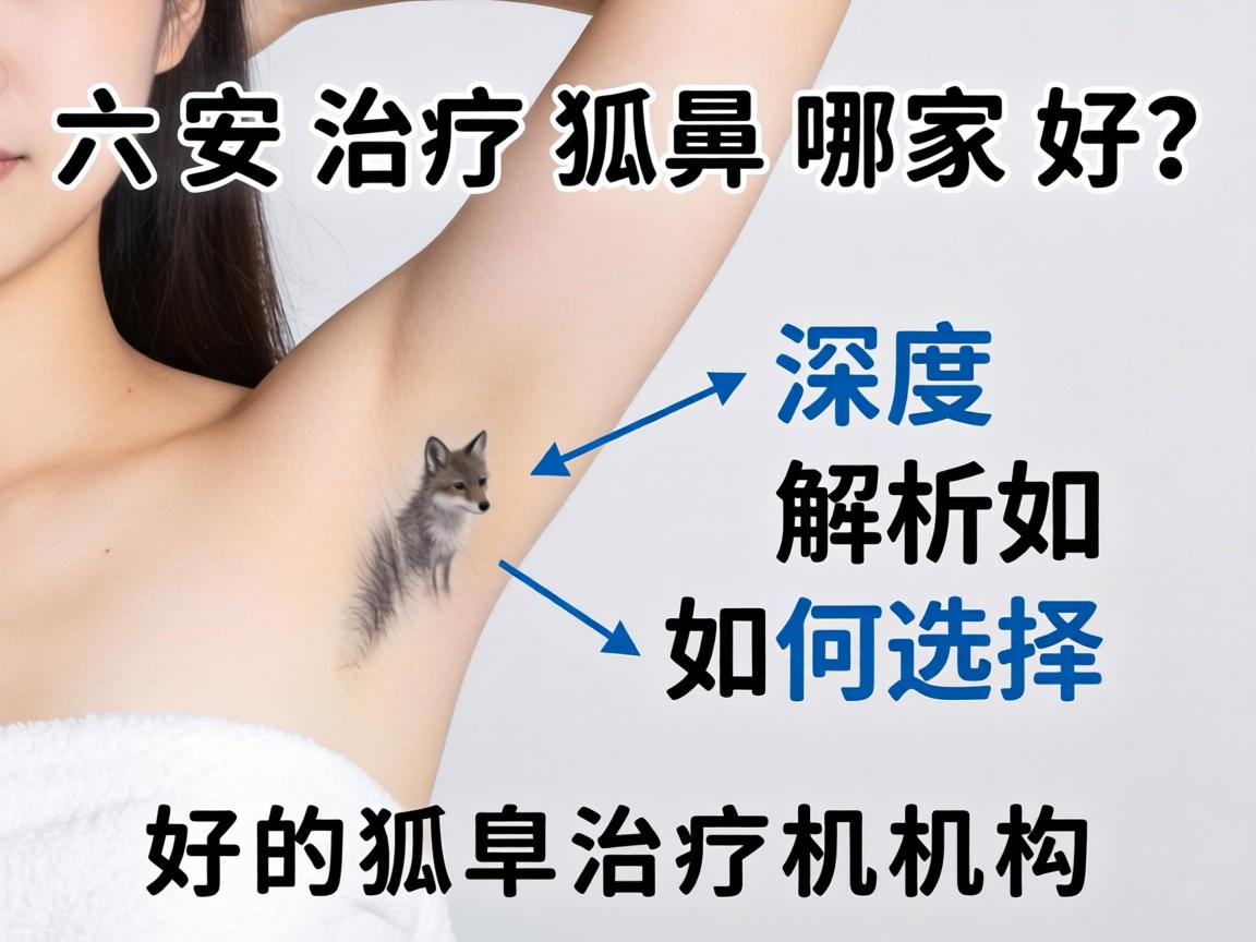 六安治疗狐臭哪家好？深度解析如何选择好的狐臭治疗机构