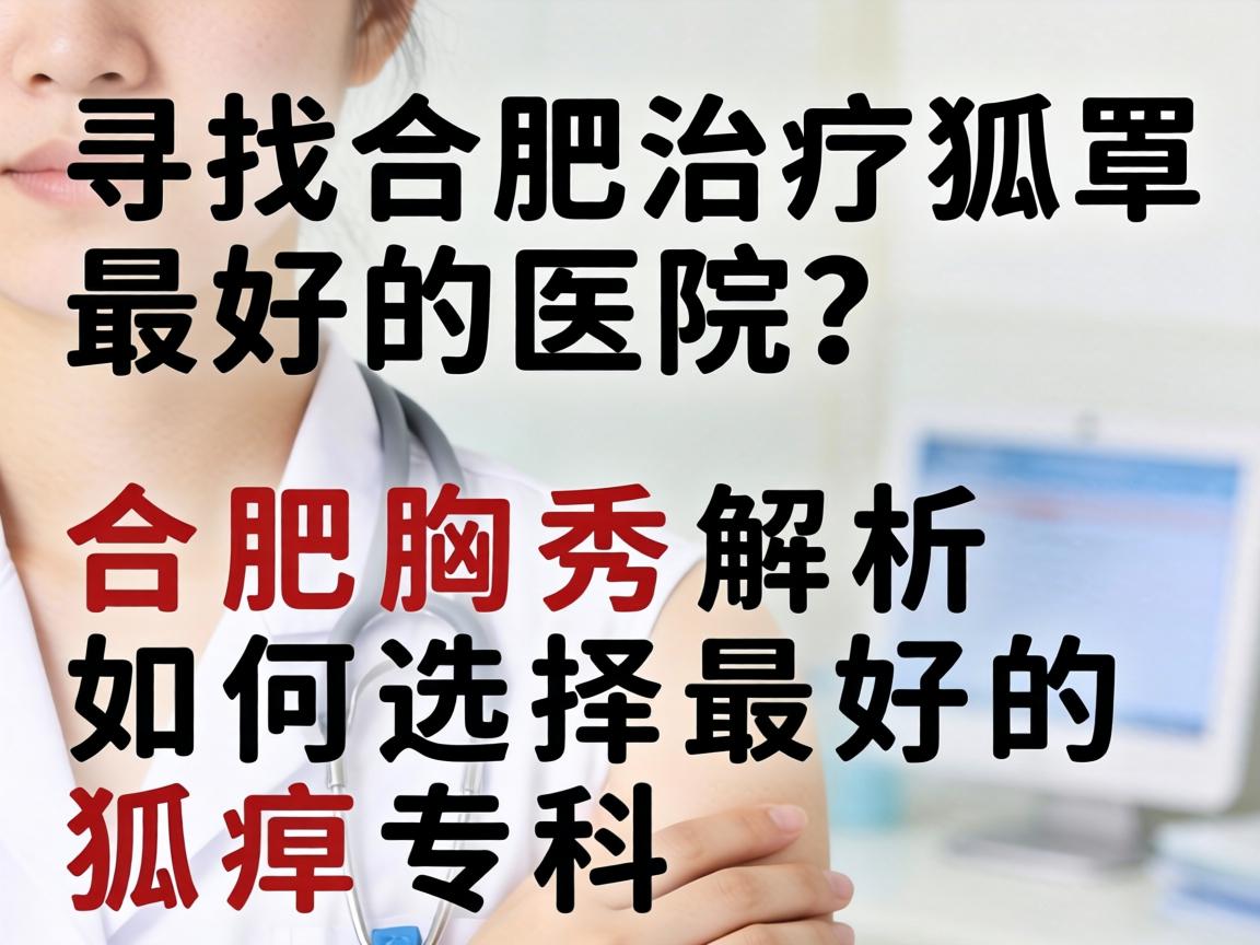 寻找合肥治疗狐臭最好的医院?合肥腋秀解析如何选择最好的狐臭专科 寻找合肥治疗狐臭最好的医院?合肥腋秀解析如何选择最好的狐臭专科