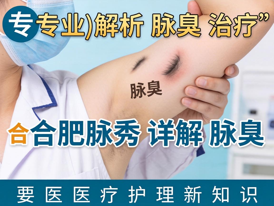 专业解析腋臭治疗，合肥腋秀详解腋臭医疗护理新知识
