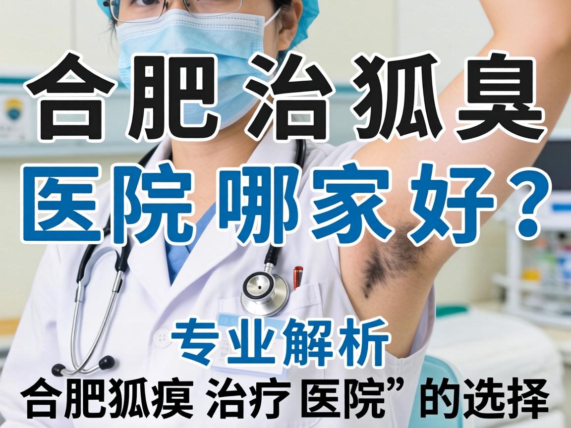 合肥治狐臭医院哪家好？专业解析合肥狐臭治疗医院的选择