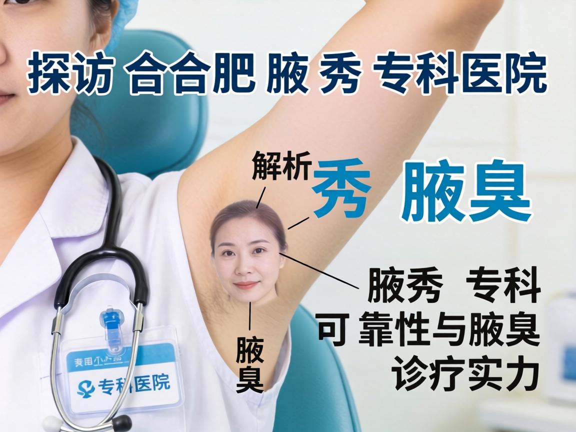 探访合肥腋秀腋臭专科医院,解析腋秀专科可靠性与腋臭诊疗实力 探访合肥腋秀腋臭专科医院,解析腋秀专科可靠性与腋臭诊疗实力