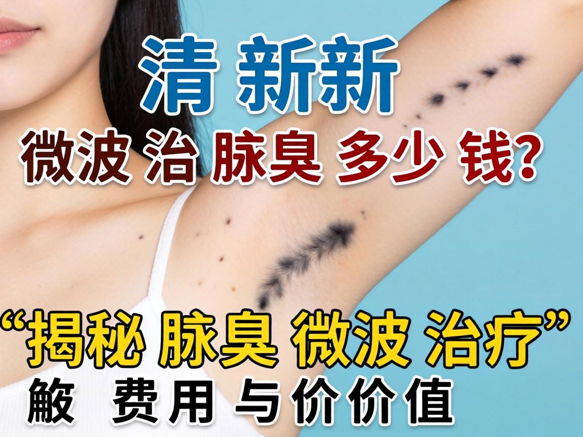 清新微波治腋臭多少钱？揭秘腋臭微波治疗的费用与价值