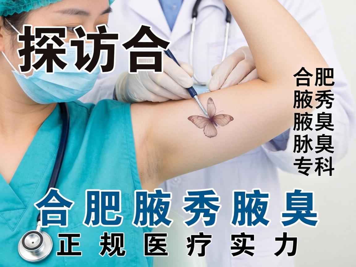 探访合肥腋秀腋臭专科，解析合肥腋秀腋臭正规医疗实力