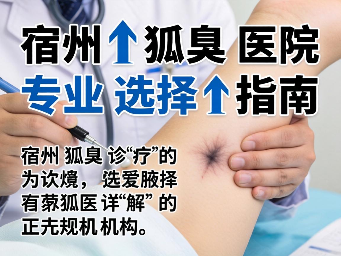 宿州狐臭医院专业选择指南,详解宿州狐臭诊疗的正规机构 宿州狐臭医院专业选择指南,详解宿州狐臭诊疗的正规机构
