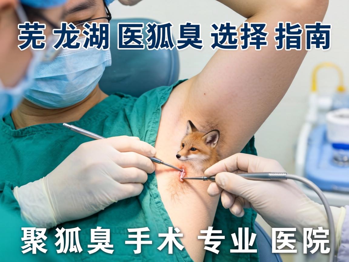 芜湖狐臭手术医院选择指南，聚焦狐臭手术专业医院