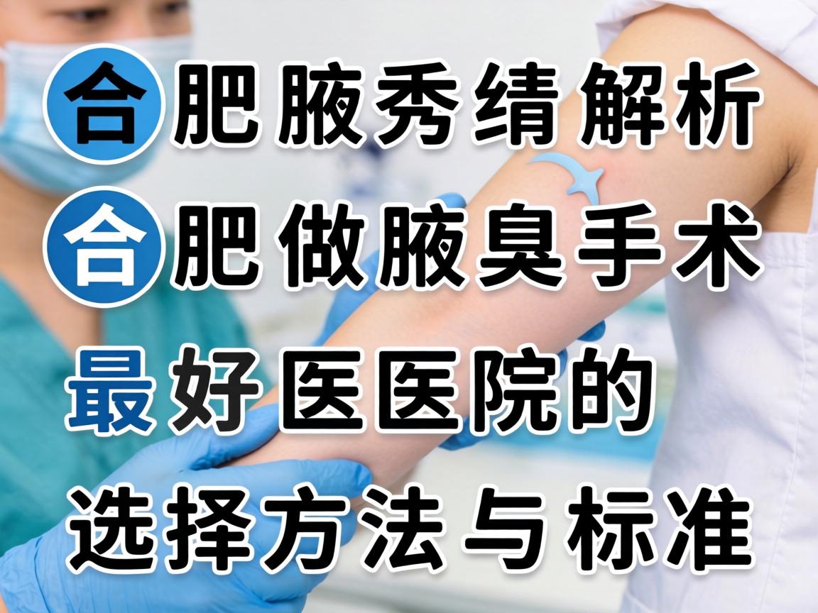 合肥腋秀解析,合肥做腋臭手术最好医院的选择方法与标准 合肥腋秀解析,合肥做腋臭手术最好医院的选择方法与标准