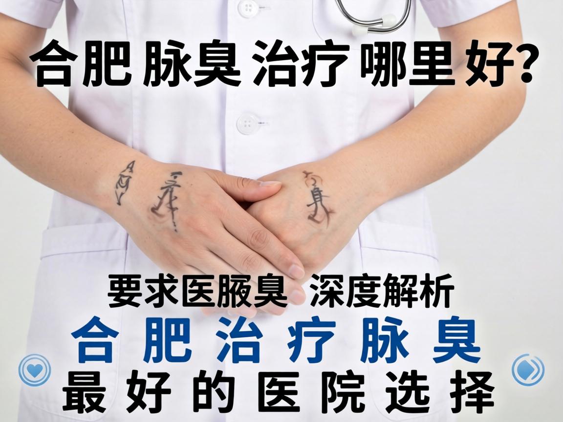 合肥腋臭治疗哪里好？深度解析合肥治疗腋臭最好的医院选择