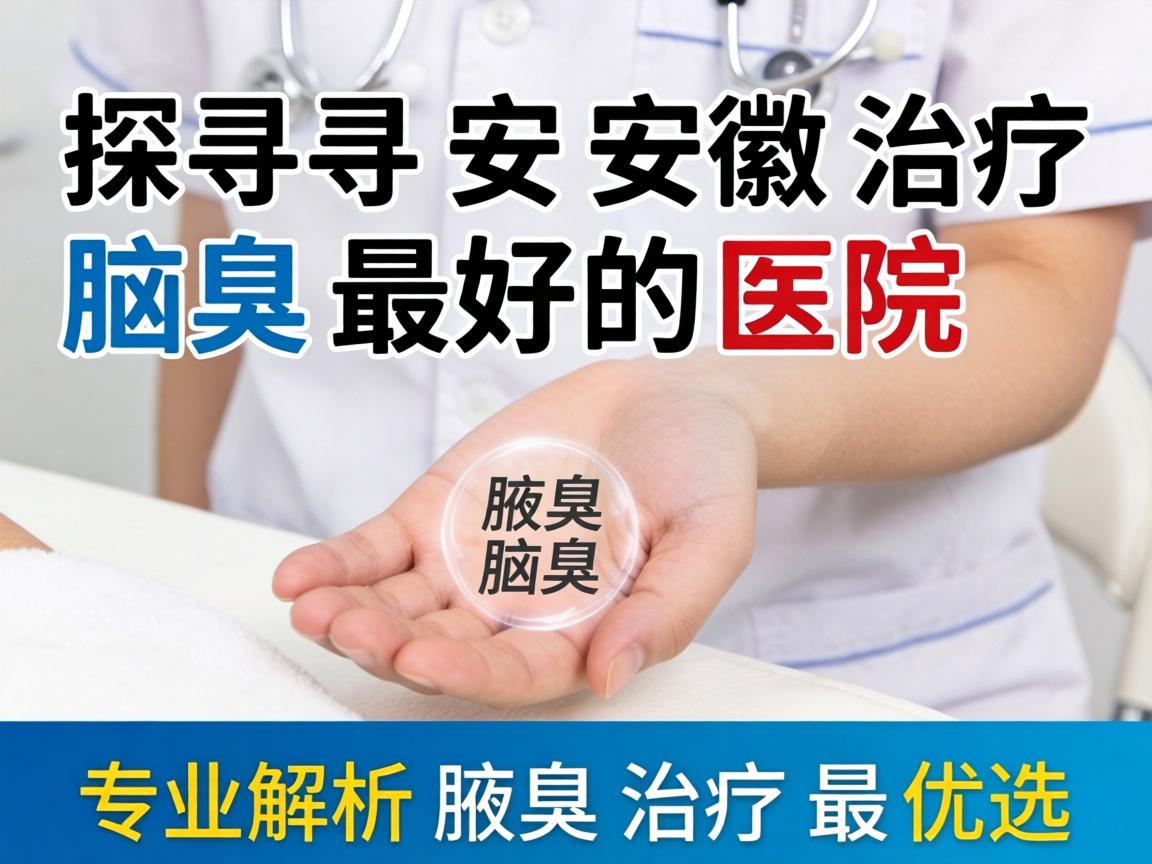 探寻安徽治疗腋臭最好的医院,专业解析腋臭治疗最优选 探寻安徽治疗腋臭最好的医院,专业解析腋臭治疗最优选