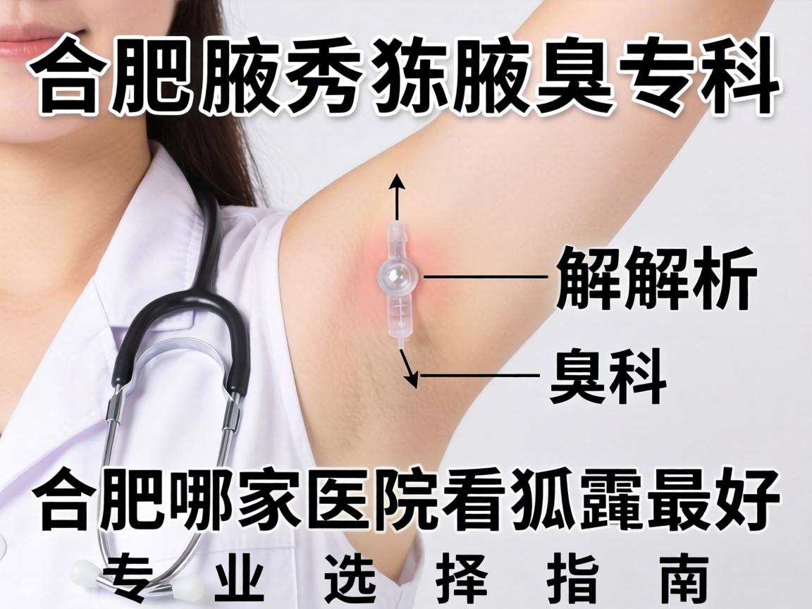合肥腋秀腋臭专科解析，合肥哪家医院看狐臭最好，专业选择指南