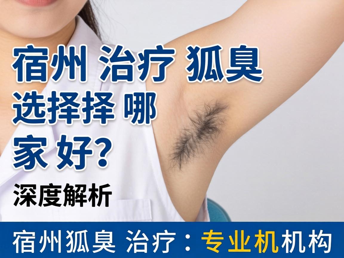 宿州治疗狐臭选择哪家好？深度解析宿州狐臭治疗专业机构