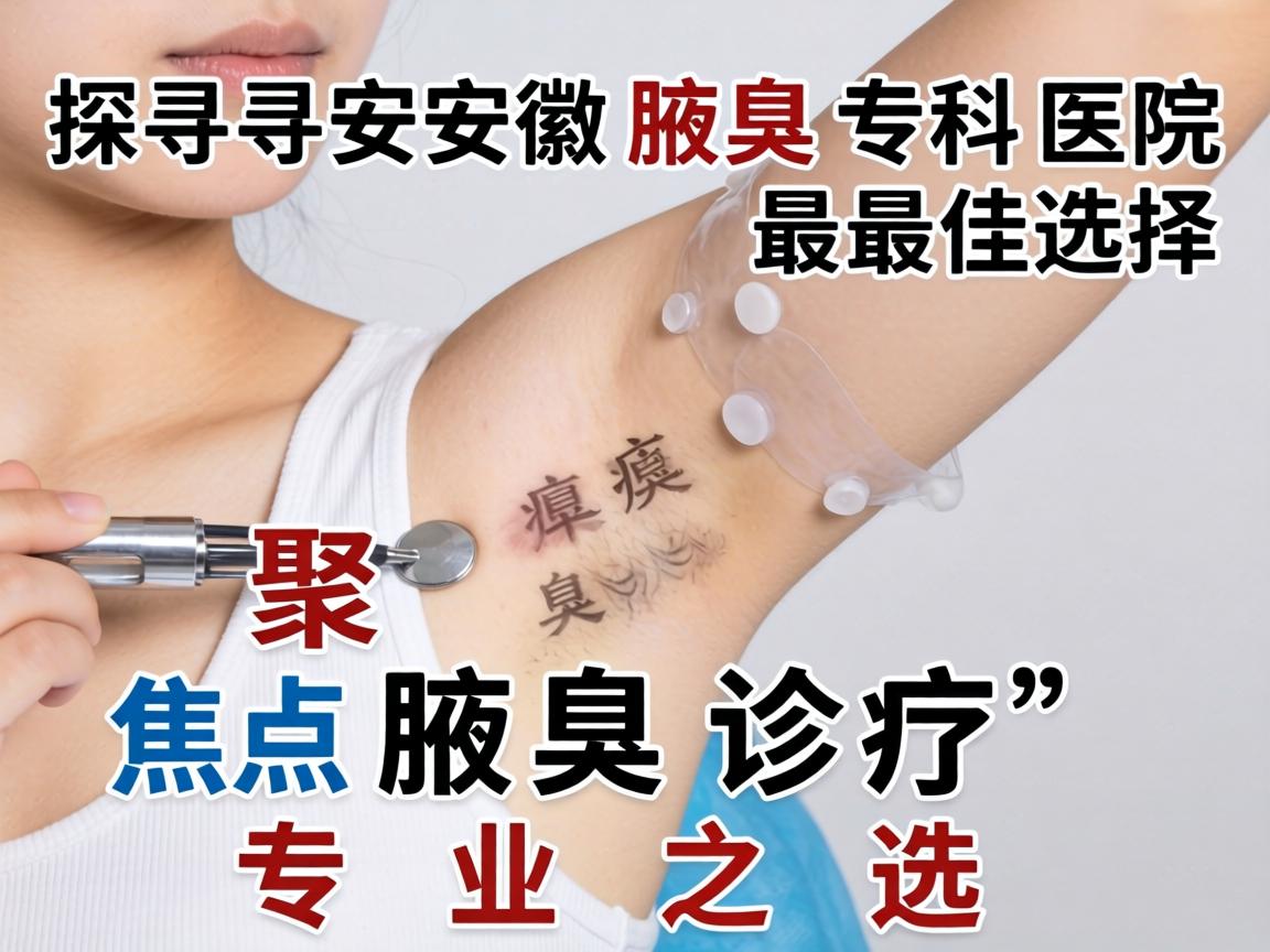 探寻安徽腋臭专科医院最佳选择，聚焦腋臭诊疗的专业之选