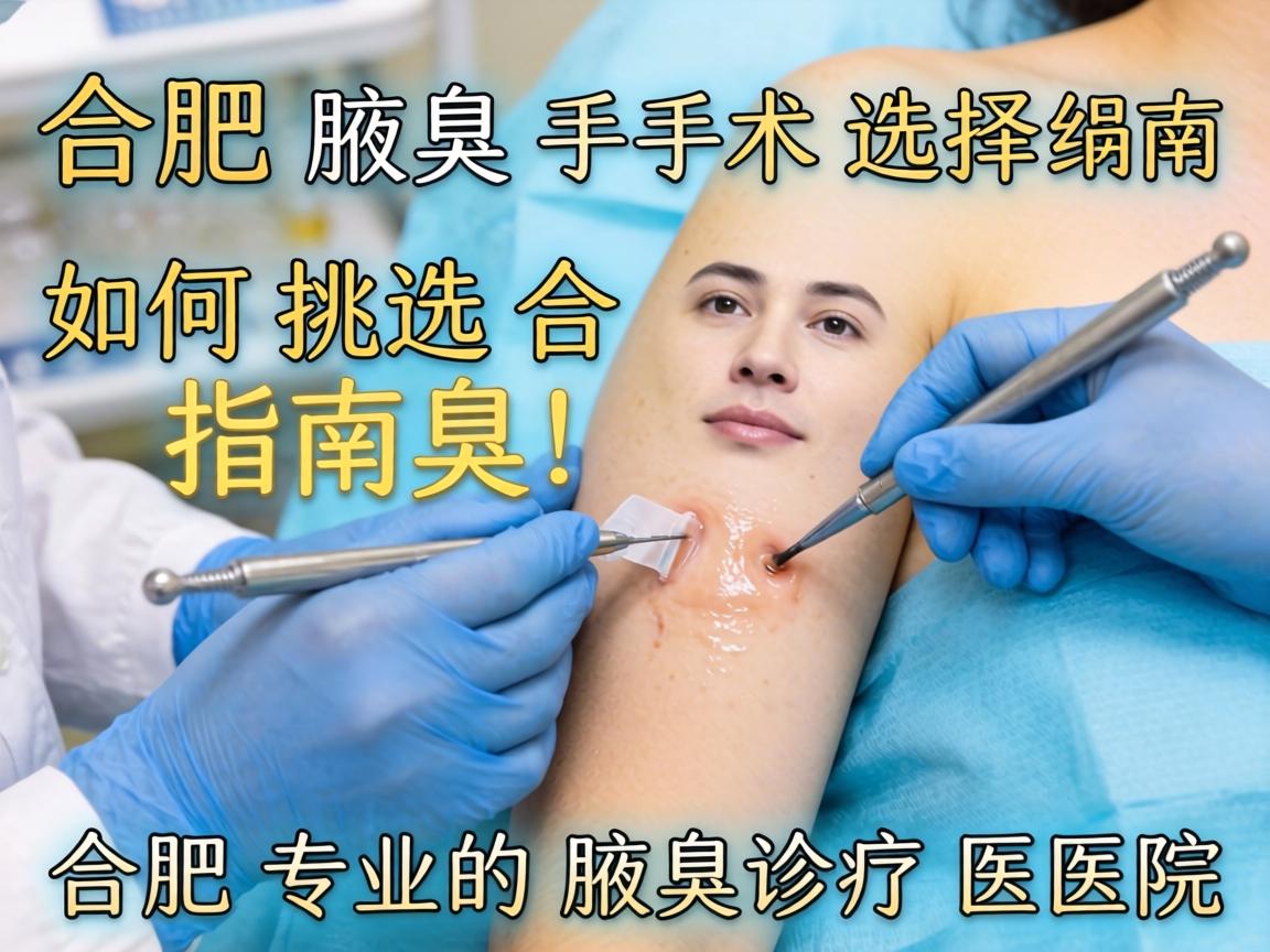 合肥腋臭手术选择指南,如何挑选合肥专业的腋臭诊疗医院 合肥腋臭手术选择指南,如何挑选合肥专业的腋臭诊疗医院