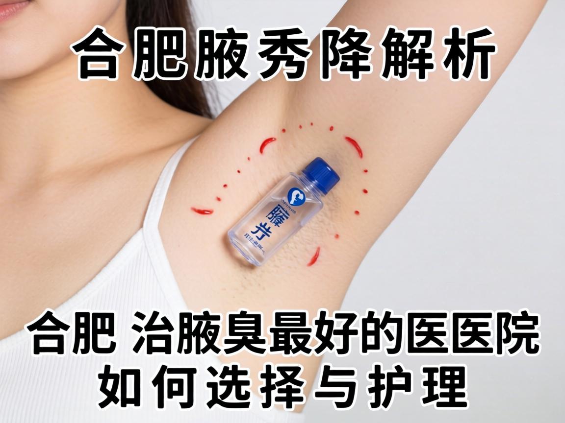 合肥腋秀解析，合肥治腋臭最好的医院如何选择与护理
