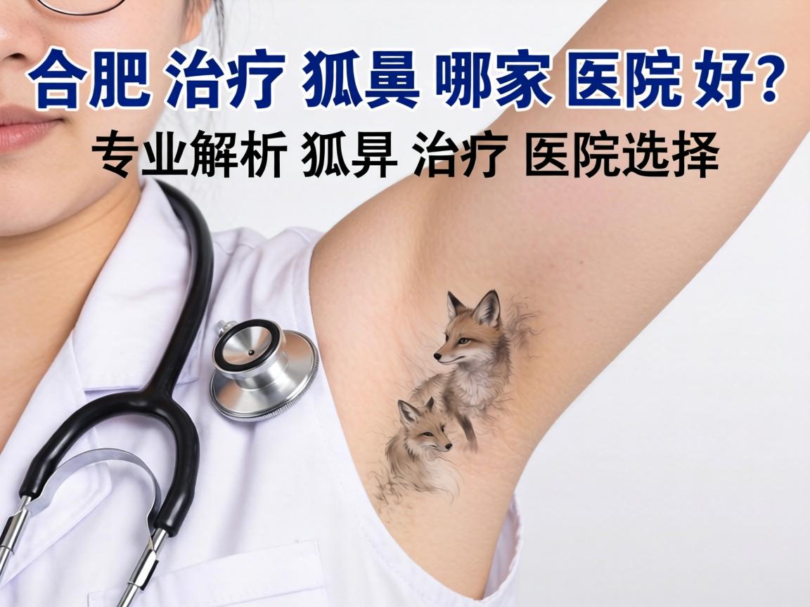 合肥治疗狐臭哪家医院好？专业解析狐臭治疗医院选择