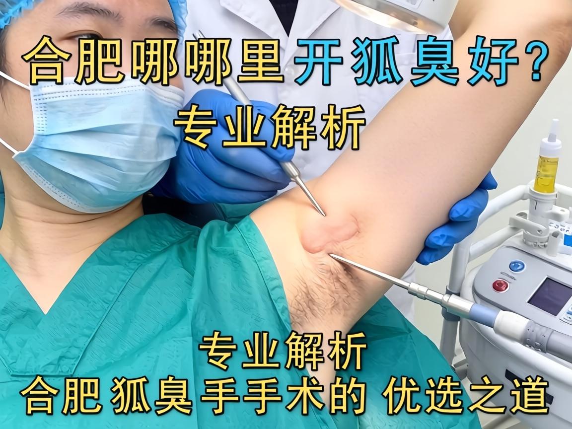 合肥哪里开狐臭好？专业解析合肥狐臭手术的优选之道