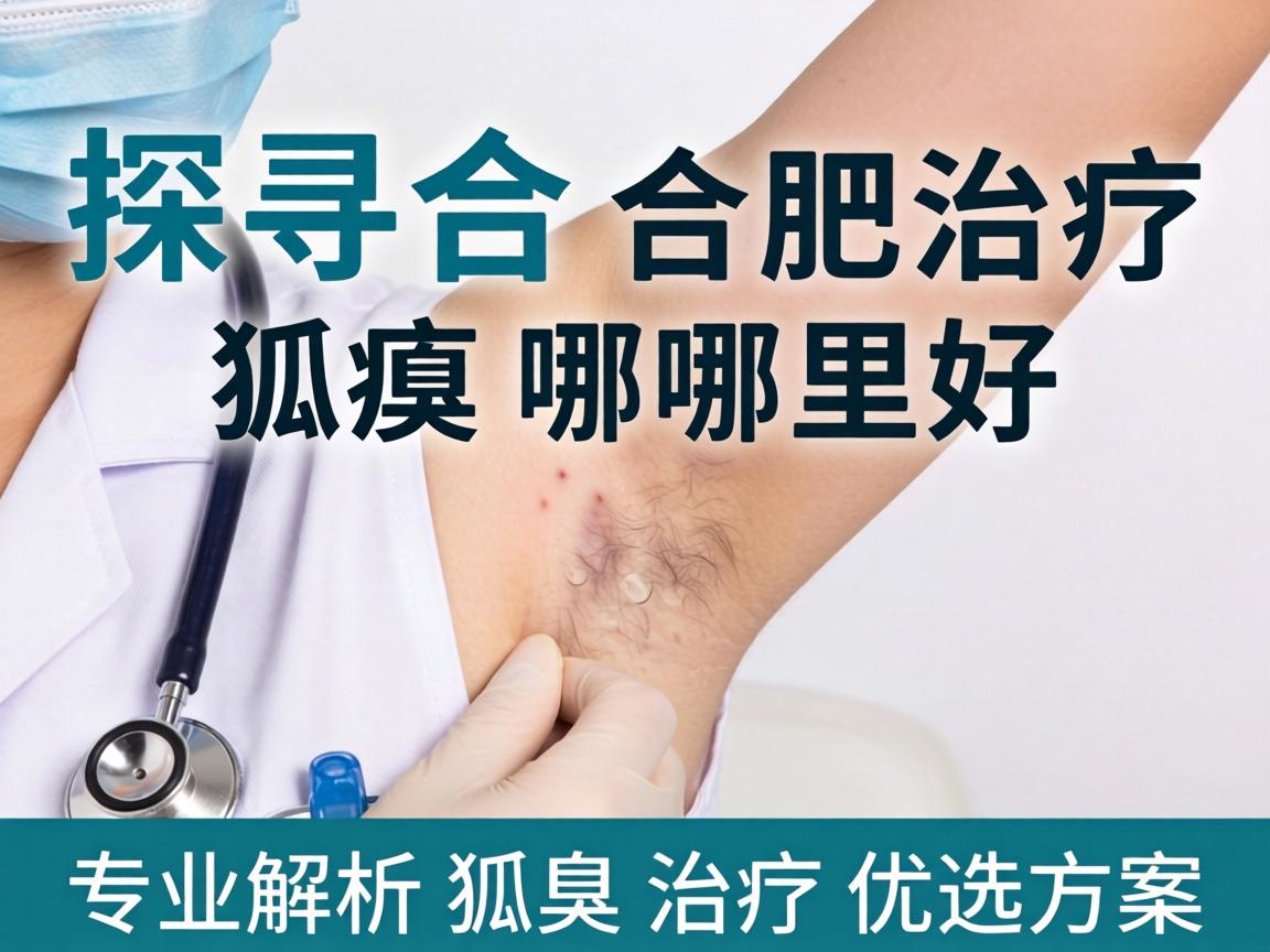 探寻合肥治疗狐臭哪里好，专业解析狐臭治疗优选方案