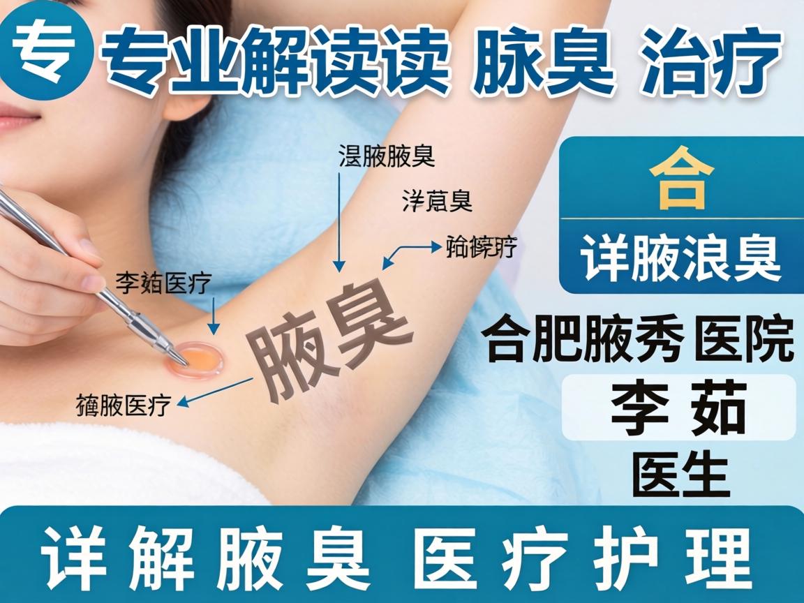 专业解读腋臭治疗，合肥腋秀医院李茹医生详解腋臭医疗护理