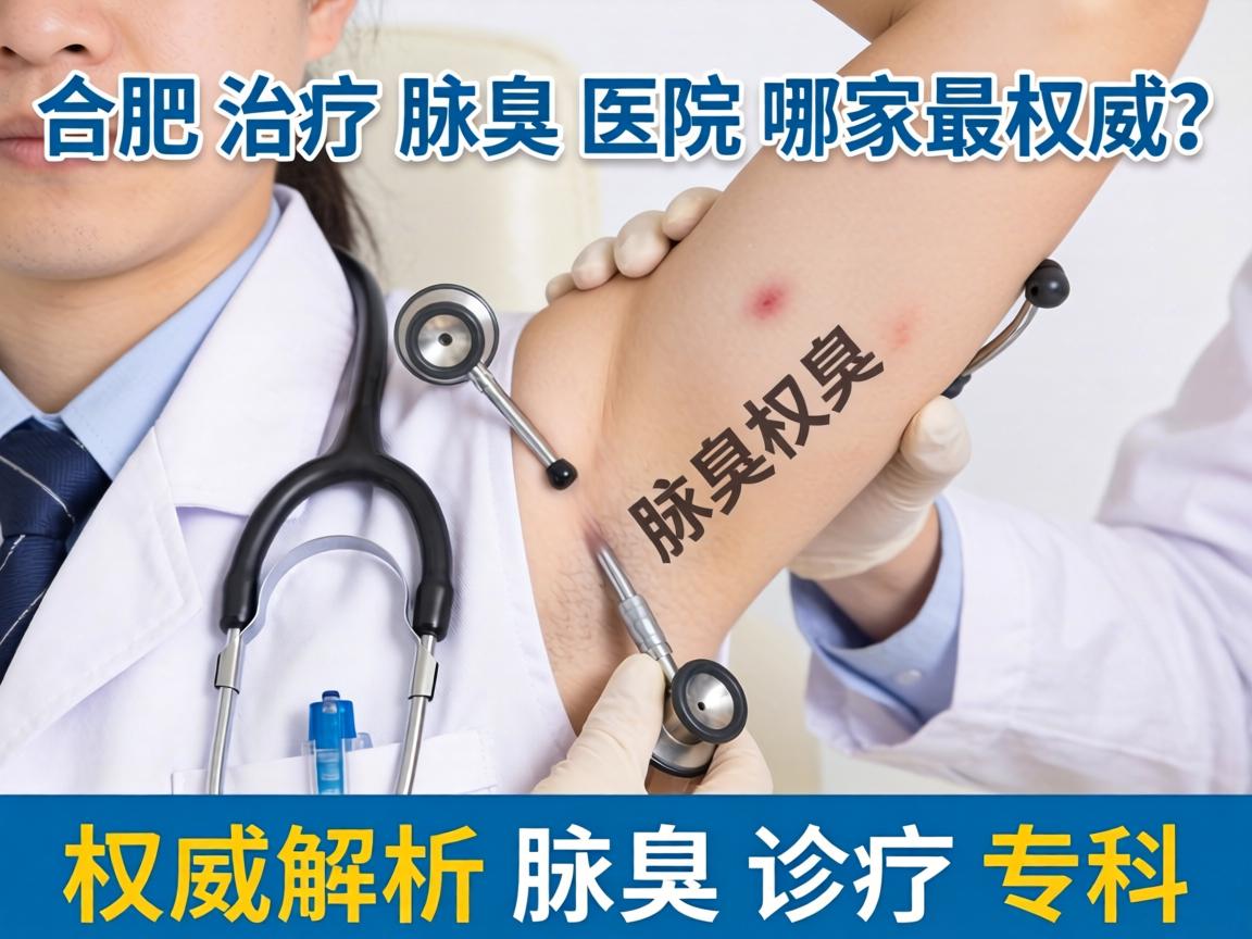 合肥治疗腋臭医院哪家最权威？权威解析腋臭诊疗专科